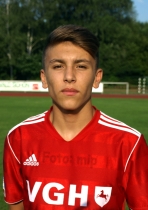 Emre Duman war der Spieler des Spiels beim 3:0 der MTV Treubund B-Junioren gegen den VfL Osnabrück. Der Torjäger markierte alle drei Treffer. Foto: mip