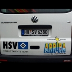 HSV Mannschaftsbus