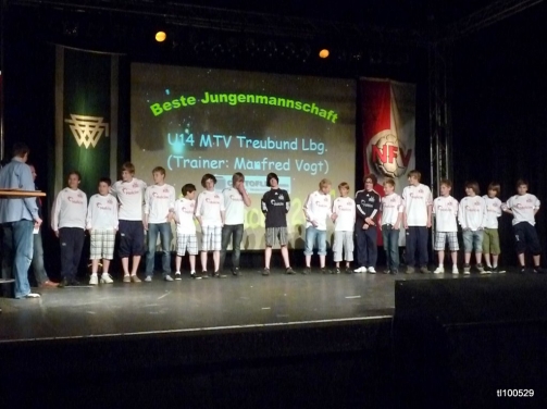 Beste Jungenmannschaft: U14-Junioren MTV Treubund Lüneburg